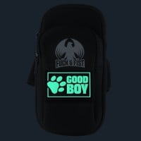 Taška na biceps a nášivka Darklands Fuck Bag + Good Boy