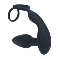 Levelz Dual Vibrating Prostate Stimulator with Cock Ring