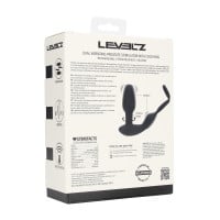 Levelz Dual Vibrating Prostate Stimulator with Cock Ring