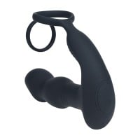Vibračný stimulátor prostaty Levelz Remote Controlled Prostate Stimulator With Cock Ring