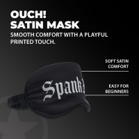 Ouch! Spank Me Satin Blindfold