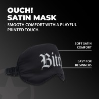 Ouch! Bitch Satin Blindfold