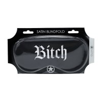 Ouch! Bitch Satin Blindfold