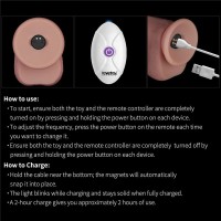 Lovetoy Vibrating Sliding Skin Pro II Dual Layer Silicone Dong 8″