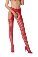 Passion S006 Stockings Red