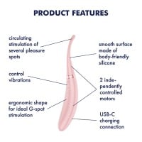 Satisfyer Tip Tease Double-Sided Vibrator