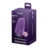 Masturbátor s vyhříváním Satisfyer Men Heat Vibration Battery Series