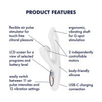 Vibrátor s tlakovými vlnami Satisfyer Pro+ G-Spot Gen 2