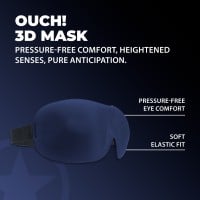 Maska na oči Ouch! 3D Mask červená