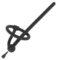 Penis plug Piss Play With Glans Ring & Stopper 35 mm