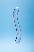 Clarity Celestial Curve Glass Dildo