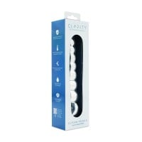 Sklenené dildo Clarity Elysian Pearls