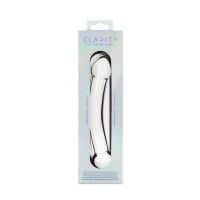 Sklenené dildo Clarity Celestial Purity