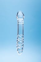 Sklenené dildo Clarity Celestial Desire