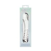Sklenené dildo Clarity Celestial Desire