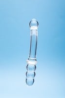 Sklenené dildo Clarity Celestial Zenith