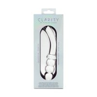 Sklenené dildo Clarity Celestial Zenith