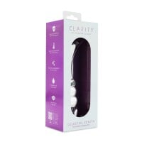 Sklenené dildo Clarity Celestial Zenith