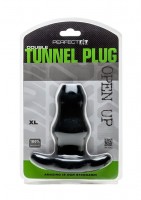 Anální tunel Perfect Fit Double Tunnel Plug XL průhledný