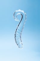 Sklenené dildo Clarity Heras Tempest