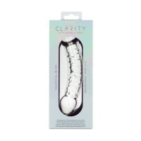 Sklenené dildo Clarity Celestial Bliss