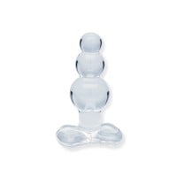 Clarity Utopian Reverie Glass Butt Plug