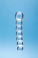 Skleněné dildo Clarity Celestial Orb