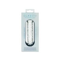 Clarity Seraphic Ripple Glass Dildo