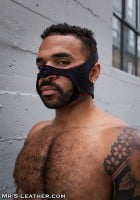 Postroj na hlavu Mr. S Leather Neo Open Chin Face