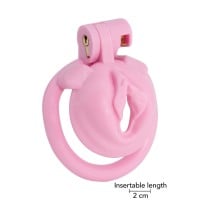 Hidden Desire Extreme Sissy Trainer Cock Cage X-Short Pink