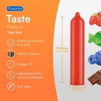 Pasante Taste Condoms 12 Pack