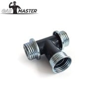 GasMaster Gas Mask Hose T-Splitter M-F-M