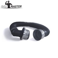 GasMaster Gas Mask Hose Angled Male Connector