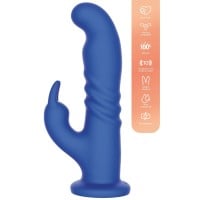 Dvojitý rotační vibrátor Playhouse Delight Rotating G-Spot Rabbit