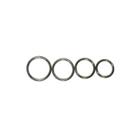 Kovový erekční kroužek Mister B Stainless Steel