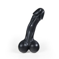 Bulder Hög Boll Anal Dildo Black