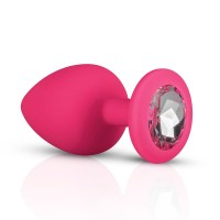 Sada análnych šperkov EasyToys Diamond Plug Set ružová
