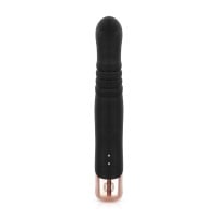 Prirážací vibrátor Rosy Gold Nouveau Thrusting Rabbit