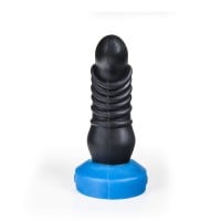 Bulder Sprette Butt Plug Black-Blue