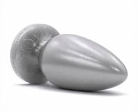Erotixxx Toys Butt Plug Silver 40% XL