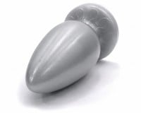 Erotixxx Toys Butt Plug Silver 40% XL
