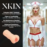 Masturbátor XKIN Career Girls Naughty Nurse Tiffany Throatcheck