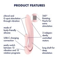 Rabbit vibrátor Satisfyer Pearl Bunny 3