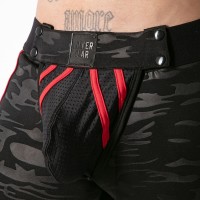 Boxerky Locker Gear LK0141 Full Military Access Trunk červené