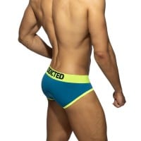 Slipy/plavky Addicted AD1428 Dot Dot Dot Swimderwear Brief modré