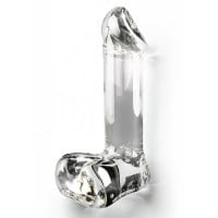 ToyJoy Glass Worxx Crystal Cock Glass Dildo