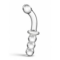 ToyJoy Glass Worxx Dual-Ended Anal & G-Spot Dildo