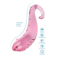 Sklenené dildo ToyJoy Glass Worxx Sparkle G-Spot