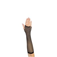 Rukavice Leg Avenue Triangle Net Fingerless Gloves čierne