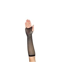 Rukavice Leg Avenue Triangle Net Fingerless Gloves čierne